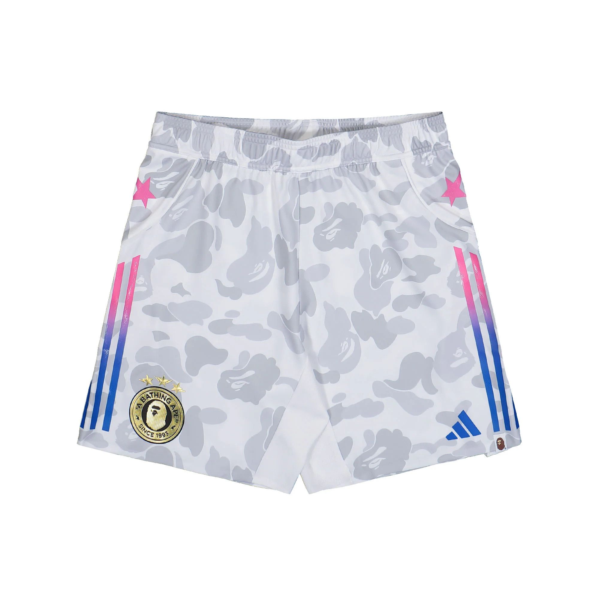 Adidas × Bape o1mle0526 Football Shorts in Multicolor Size US 32 / EU 48 - 1 Thumbnail