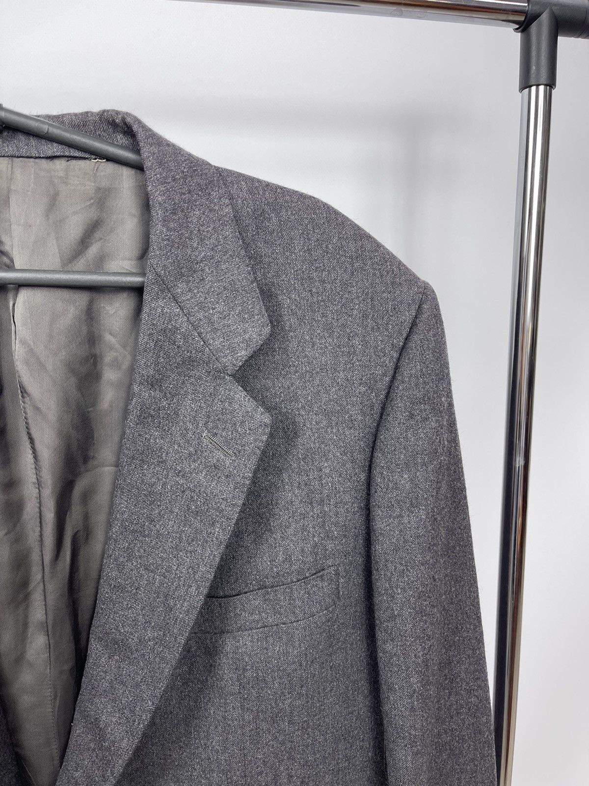 Ermenegildo Zegna Ermenegildo Zegna Vintage 100% Wool Blazer Jacket Size XL Size 52R - 2 Thumbnail