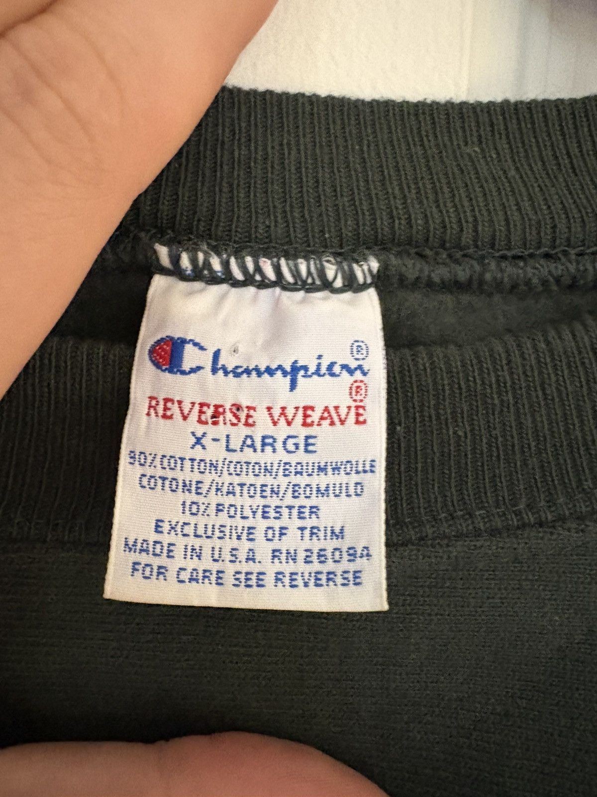 Champion Champion Reverse Weave XL Green Crewneck Sweatshirt Size US XL / EU 56 / 4 - 2 Thumbnail