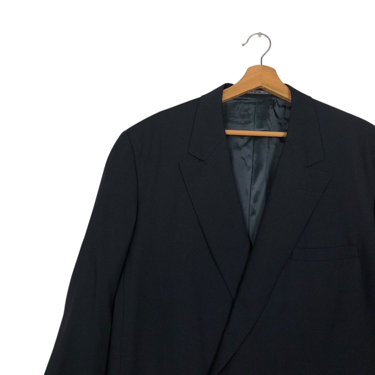 Versace 🔥ROCH BLACK VINTAGE COATS GIANNI VERSACE DOUBLE BREASTED Size US M / EU 48-50 / 2 - 9 Thumbnail