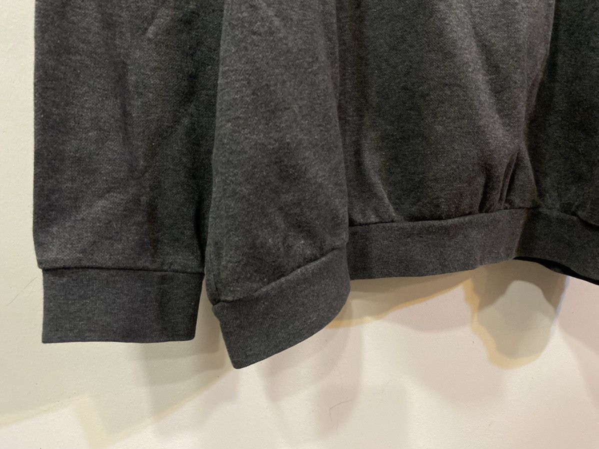 Yves Saint Laurent 90’s YSL Sweatshirt 1/4 Quarter Zip Grey Sweater Vintage Size US XXL / EU 58 / 5 - 5 Thumbnail