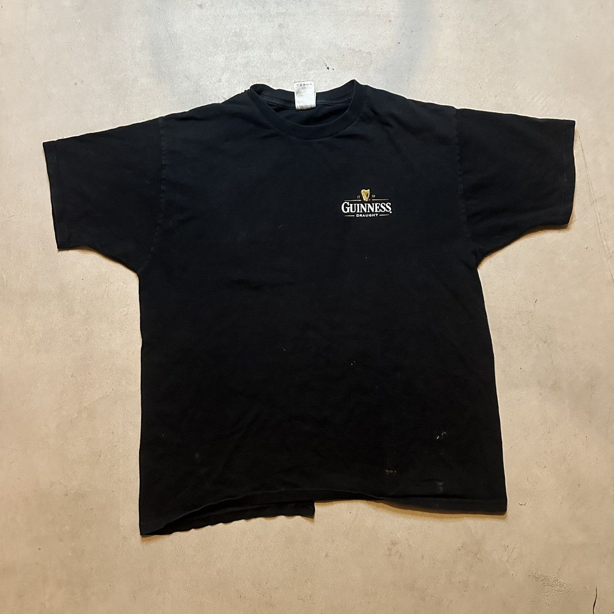 Fruit Of The Loom Vintage 90s Guinness Irish Beer Shirt Size XL Size US XL / EU 56 / 4 - 4 Thumbnail