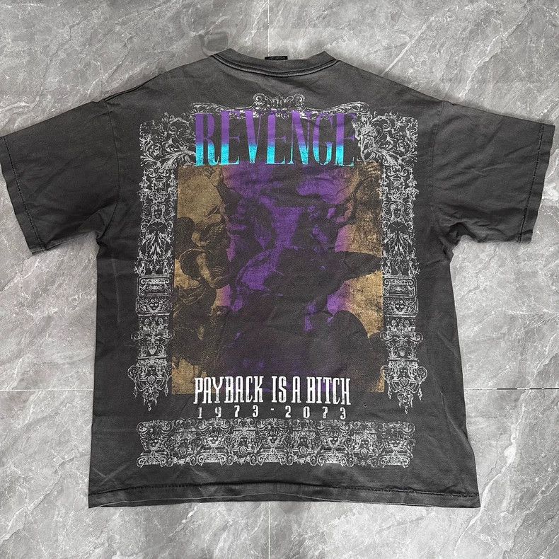 Saint Michael Saint Michael God washed black and green short sleeves Size US XL / EU 56 / 4 - 1 Thumbnail