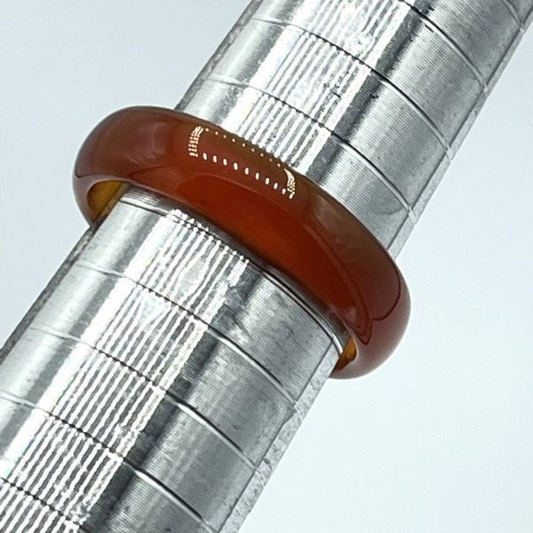 Other Carnelian crystal stone ring size 7.5 healing all stone no m Size ONE SIZE - 3 Thumbnail