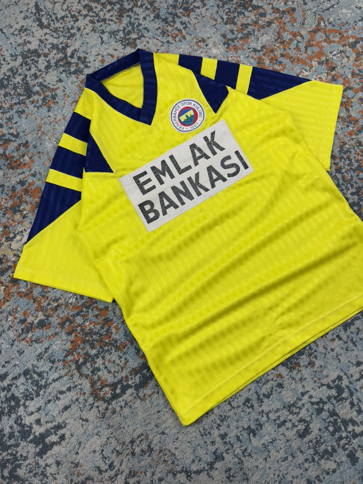 Vintage Vintage 80s Fenebrahce SK soccer football jersey Blokecore Size US M / EU 48-50 / 2 - 3 Thumbnail