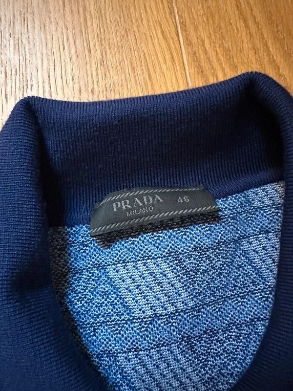 Prada Prada FW2018 Runway Oversized Polo Shirt 46 48 50 Size US S / EU 44-46 / 1 - 7 Thumbnail