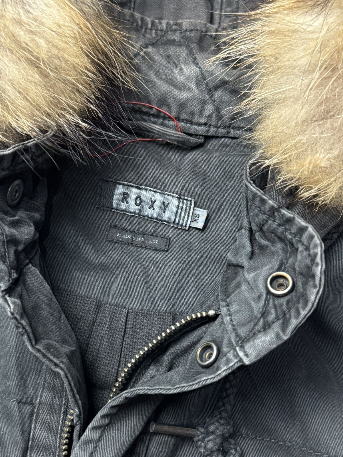 If Six Was Nine × Japanese Brand × Le Grande Bleu (L.G.B.) Faux Fur Japanese roxy jacket faded Size US XS / EU 42 / 0 - 7 Thumbnail