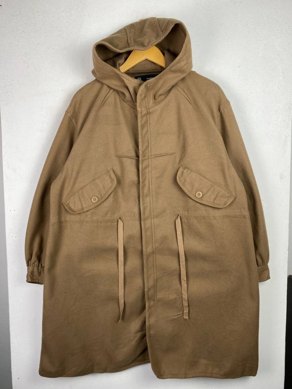 GU × Japanese Brand × Undercover G.U x undercover long wool jacket very nice design Size L / US 10 / IT 46 - 1 Thumbnail