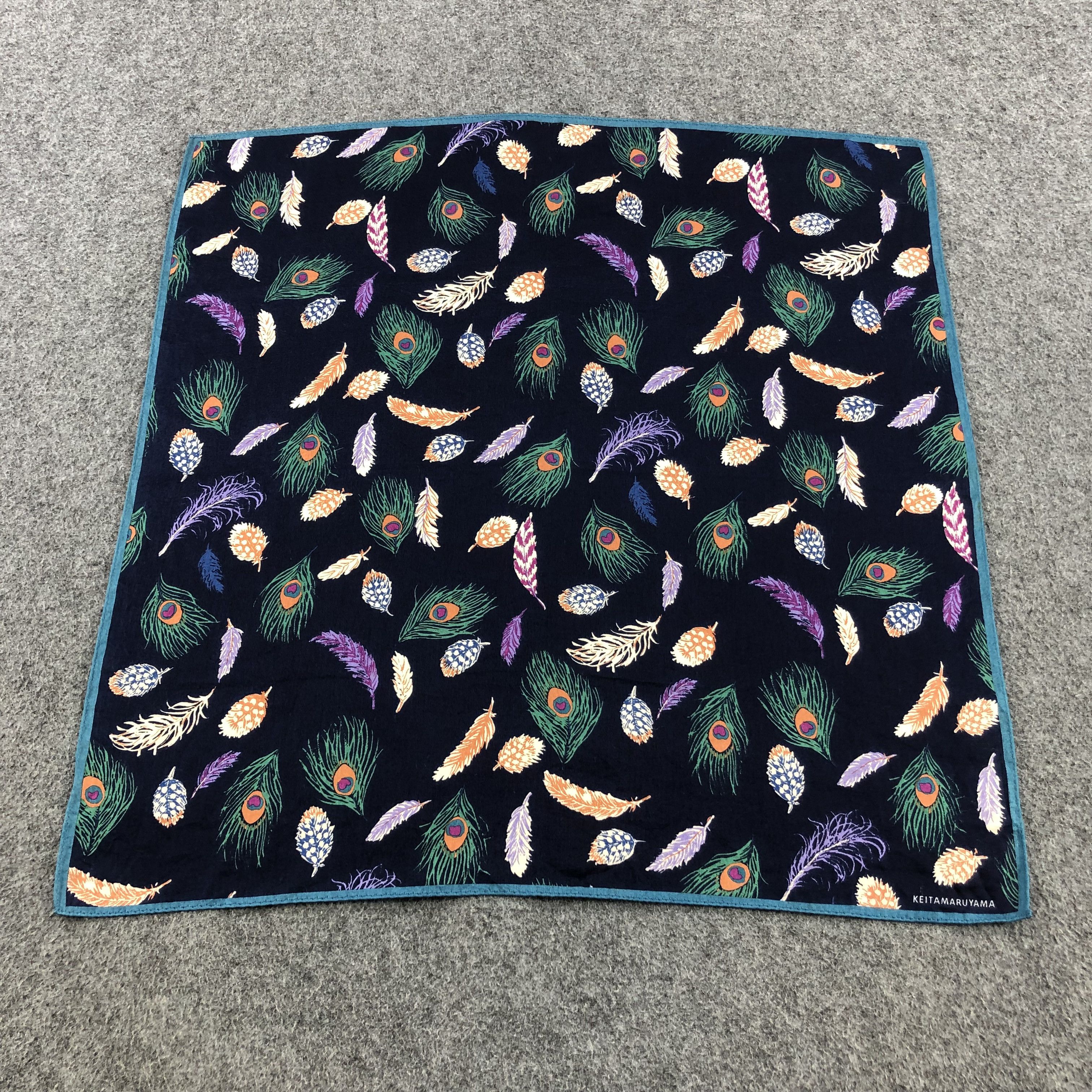 KEITAMARUYAMA Keita Maruyama Handkerchief Neckerchief Bandana H1306 Size ONE SIZE - 1 Thumbnail