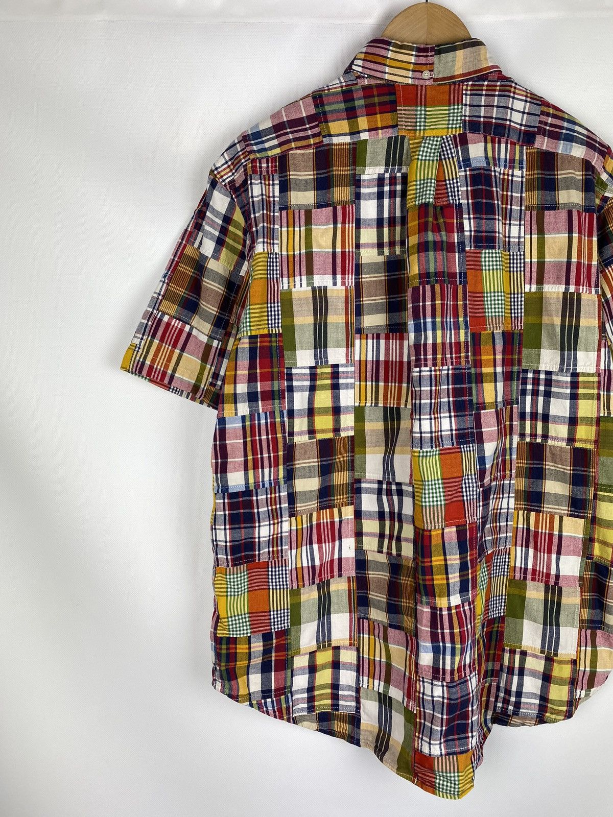 Polo Ralph Lauren Polo by Ralph Lauren VTG patchwork S/S button up shirt Size US L / EU 52-54 / 3 - 17 Thumbnail