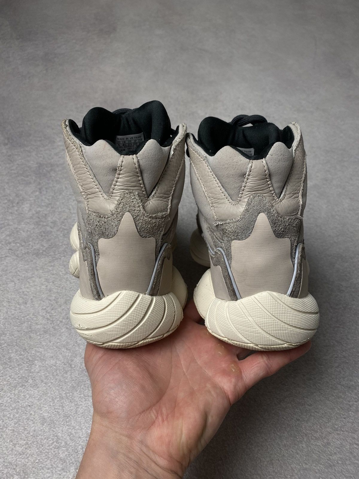 Yeezy Adidas Yeezy Boost 500 high Mist Stone GV7775 Size US 6 / IT 36 - 4 Thumbnail