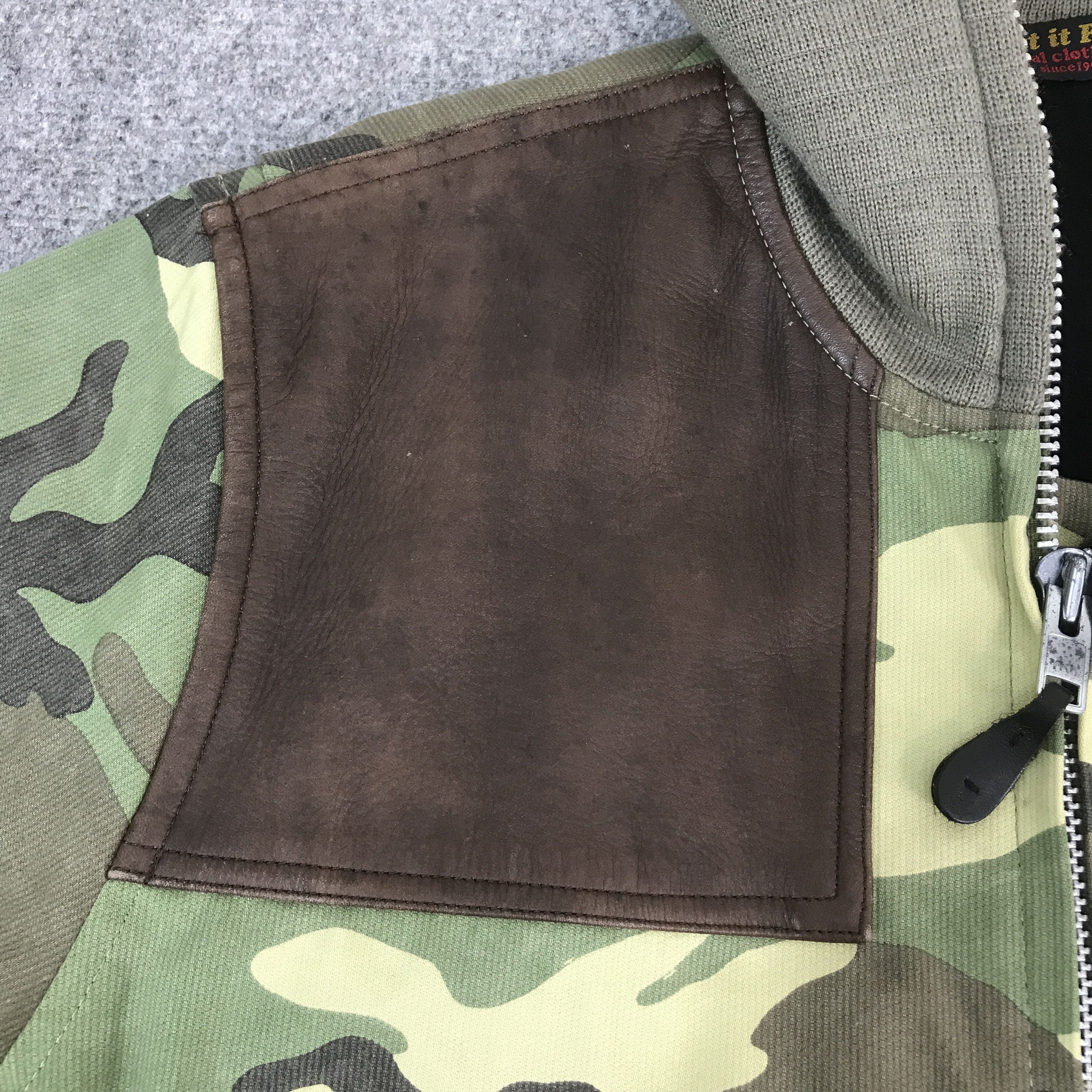 Japanese Brand let it ride Japan made Camo design jacket K65B14 Size US M / EU 48-50 / 2 - 11 Thumbnail