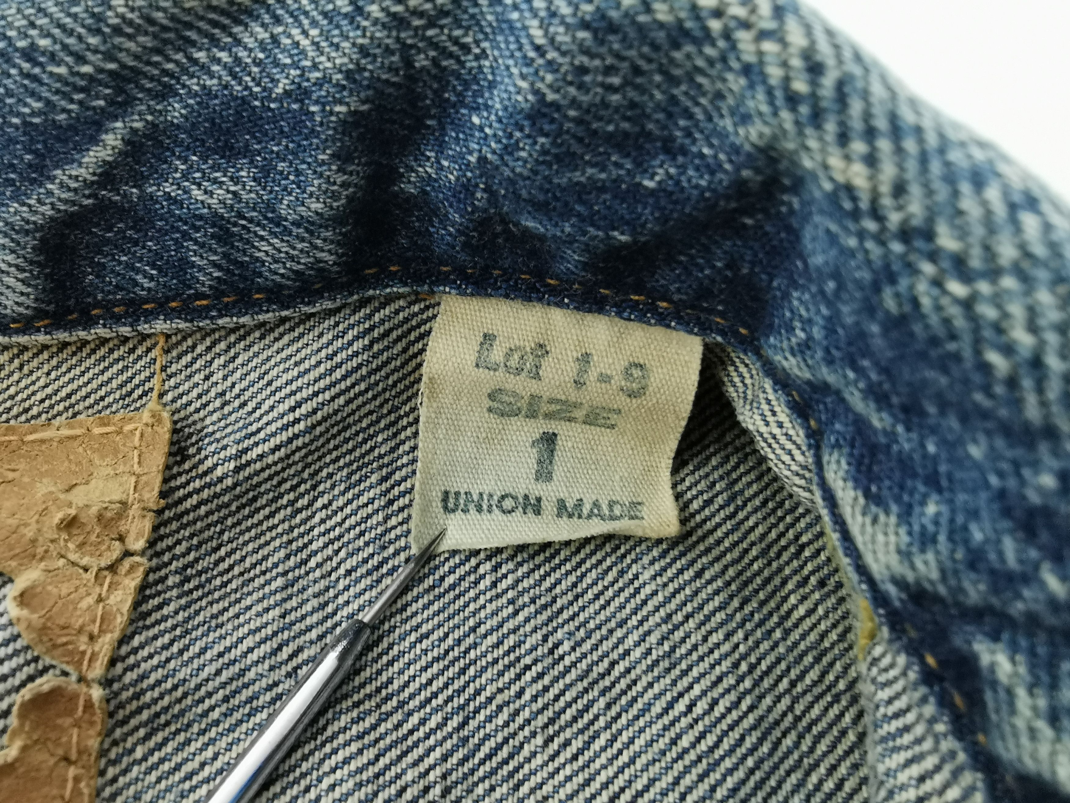 UES Clothing Vintage 90's UES Selvedge Denim Jeans Jacket Size S Size US S / EU 44-46 / 1 - 8 Thumbnail