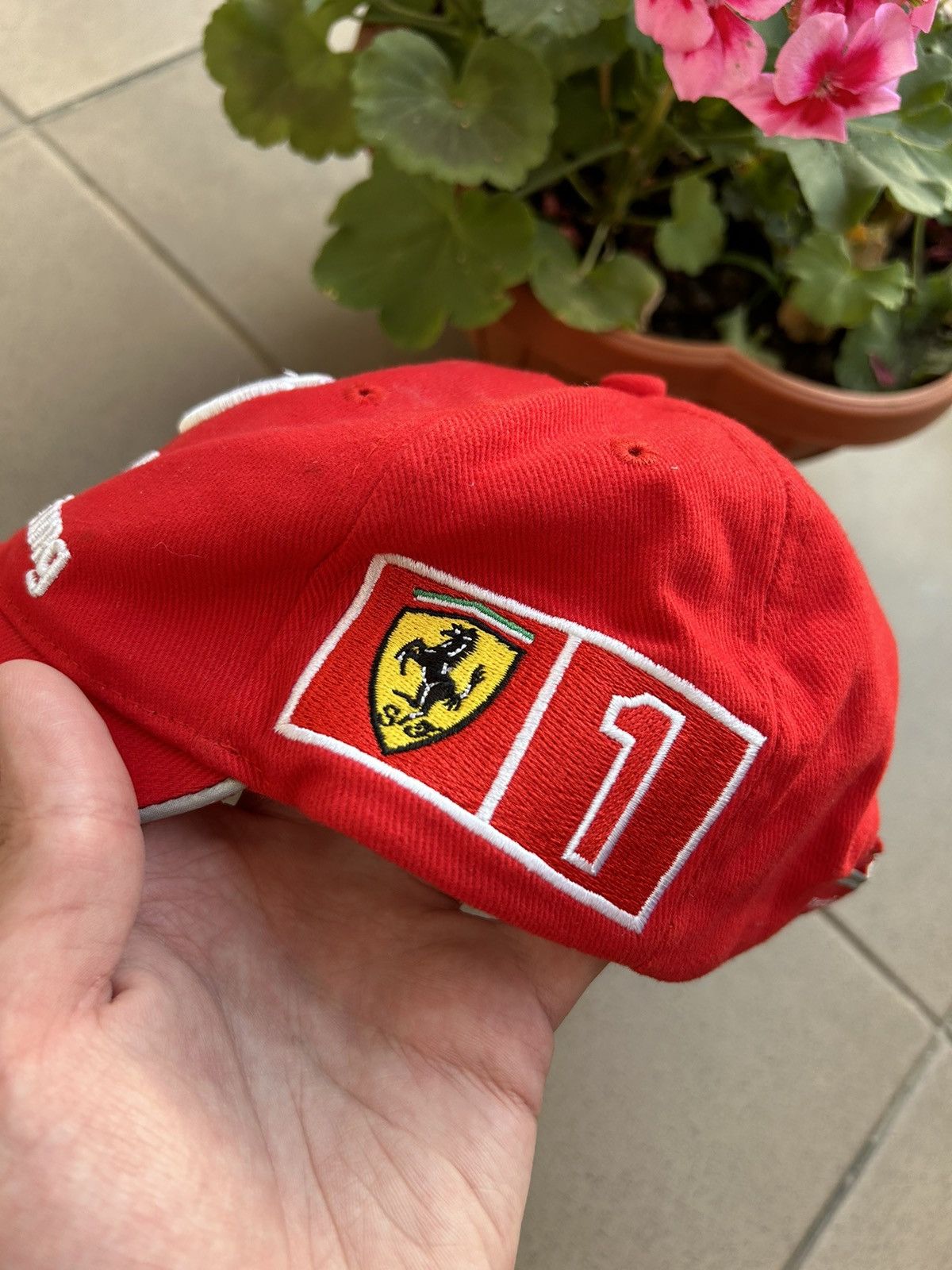 Ferrari × Vintage Cap Ferrari Michael Schumacher 2000 Size ONE SIZE - 4 Thumbnail