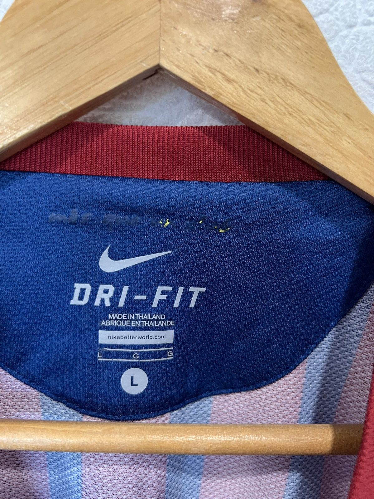 Nike Nike Barcelona 2011/2012 Home Kit Soccer Jersey Football Size US L / EU 52-54 / 3 - 3 Thumbnail