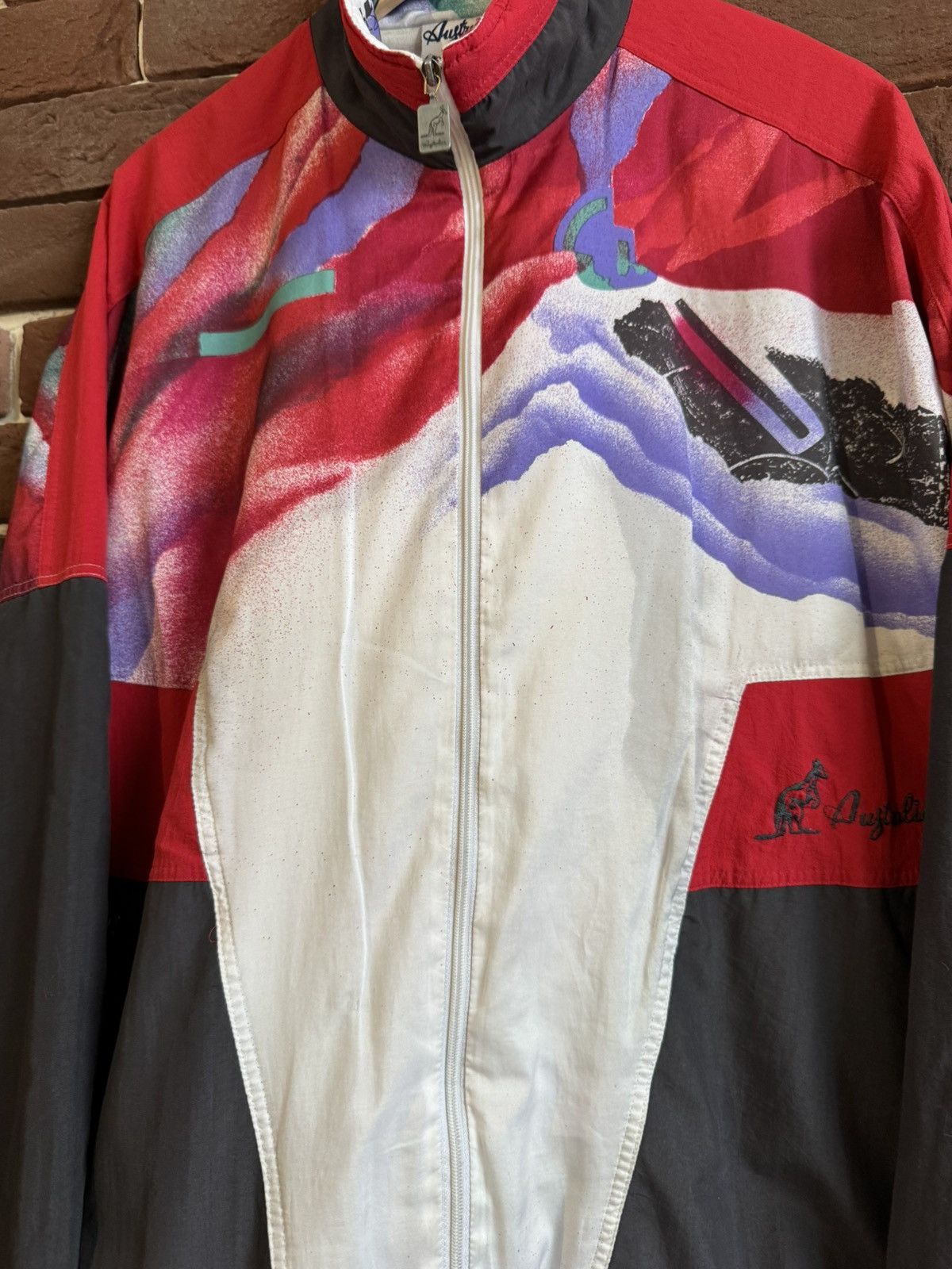 Vintage Vintage Australian 90s Tracksuit Jacket Grail Gabber Wear Size US M / EU 48-50 / 2 - 5 Thumbnail