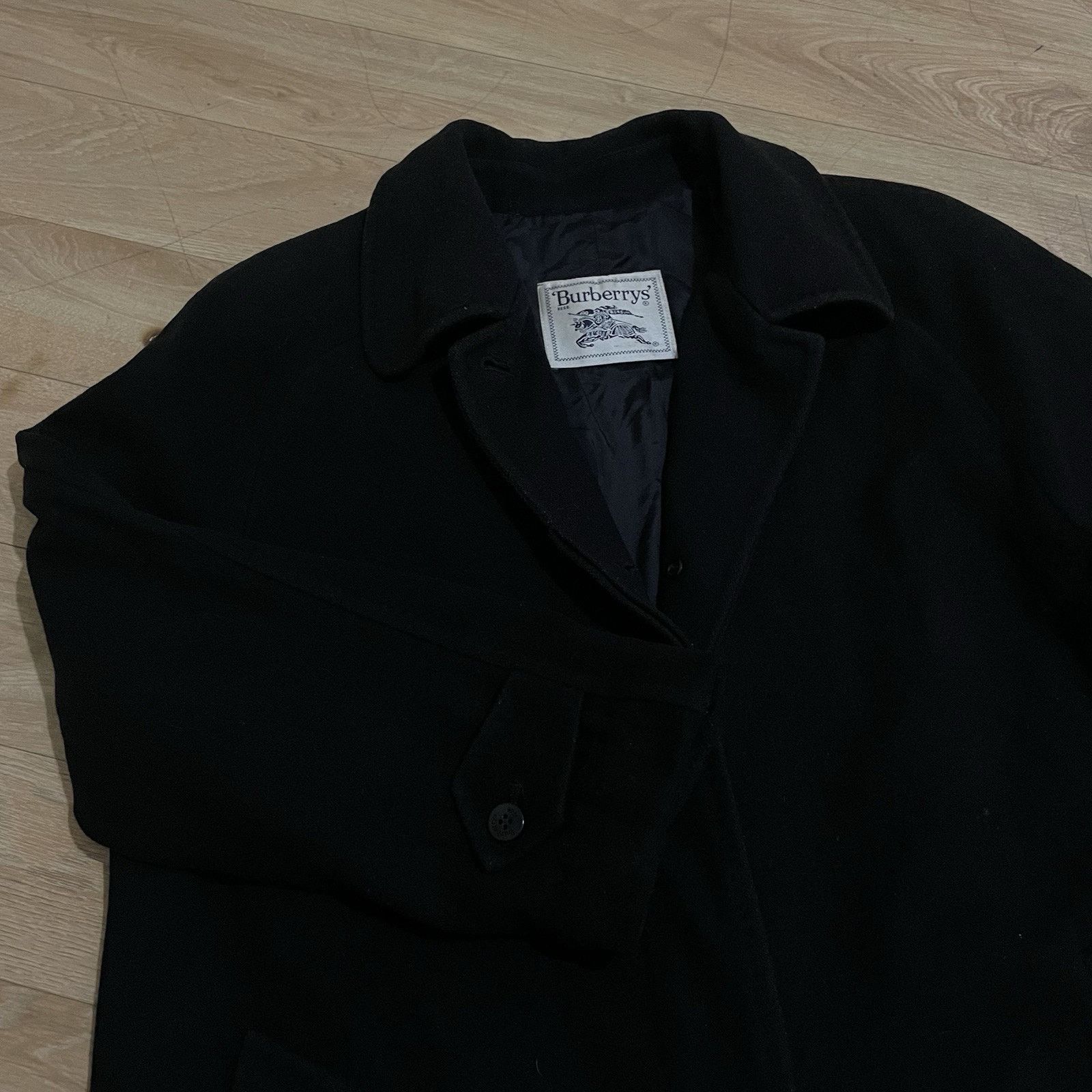 Burberry Vintage Burberry WINTER TRENCH coat VIRGIN wool ANGORA Women Size M / US 6-8 / IT 42-44 - 1 Thumbnail