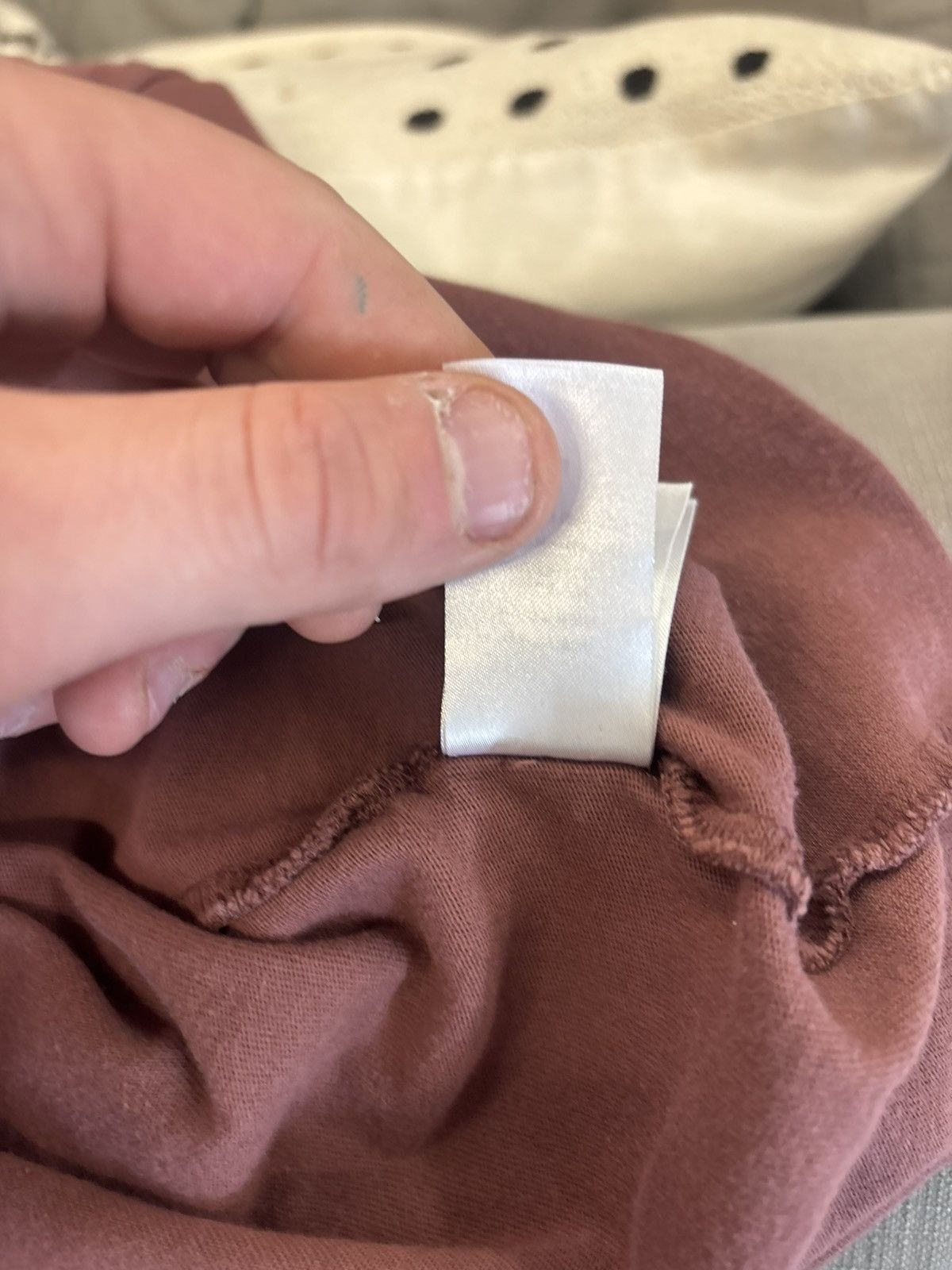Supreme Supreme stitch tag tee Size US M / EU 48-50 / 2 - 9 Thumbnail