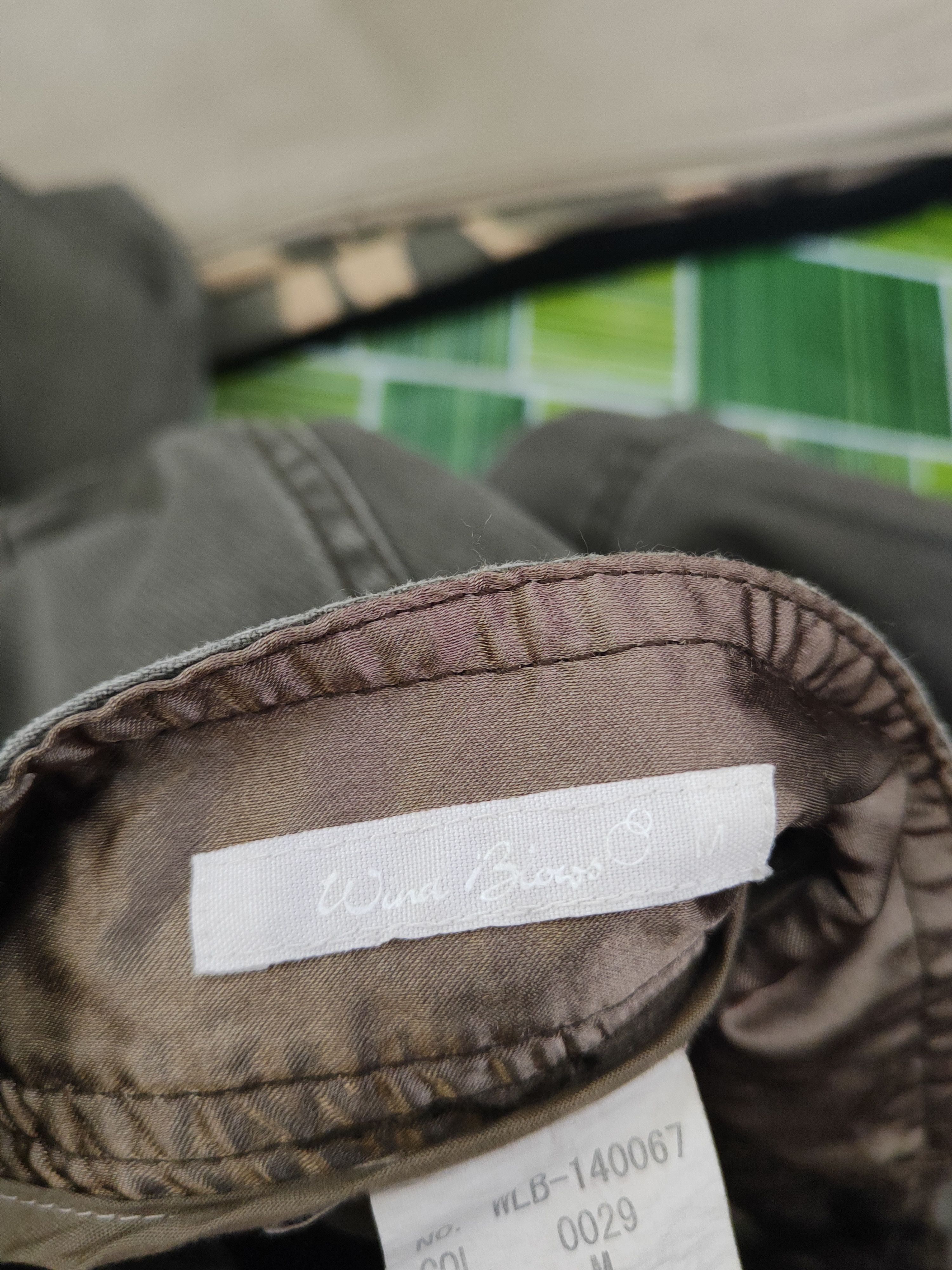 Japanese Brand Wind Blows Olive Multipocket Cargo Pants #S2841 Size 29" - 14 Thumbnail