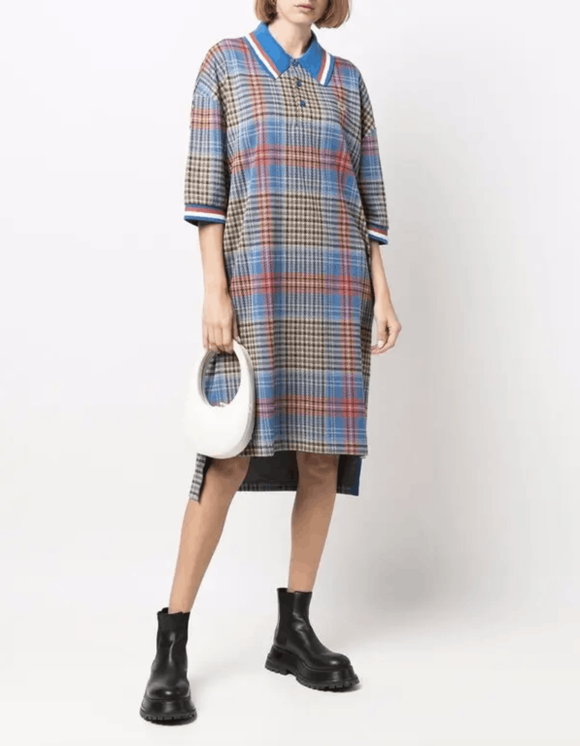 Charles Jeffrey LOVERBOY × Fred Perry Charles Jeffrey Loverboy x Fred Perry Longline Tartan Polo Size US M / EU 48-50 / 2 - 4 Thumbnail