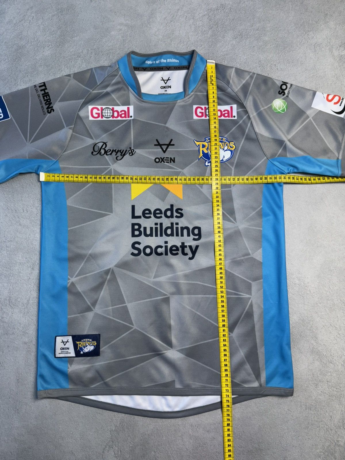 Other Leeds Rhinos 2022 Away Rugby Shirt Jersey Oxen Size US M / EU 48-50 / 2 - 12 Thumbnail