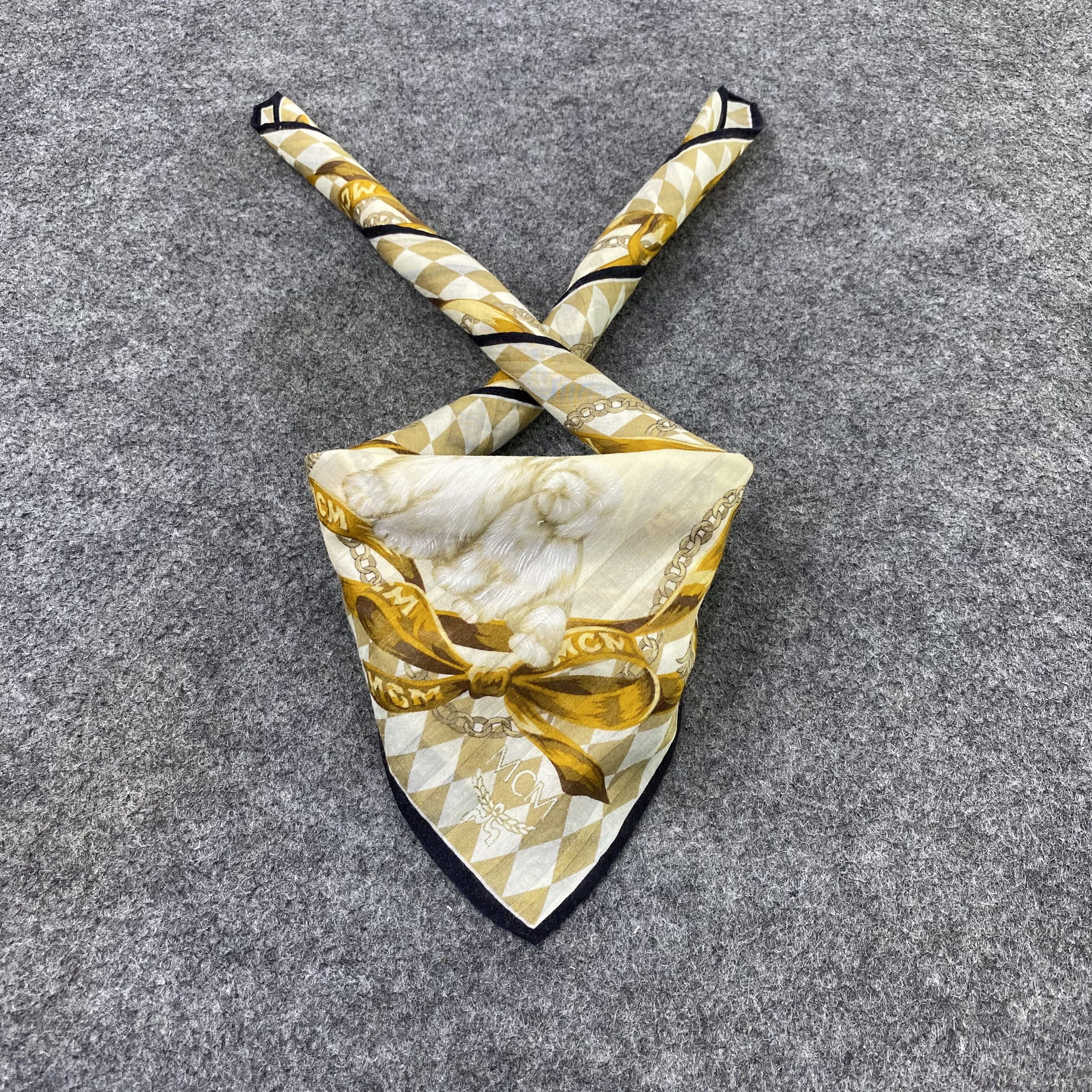 MCM MCM Handkerchief Neckerchief Bandana-B1943 Size ONE SIZE - 2 Thumbnail