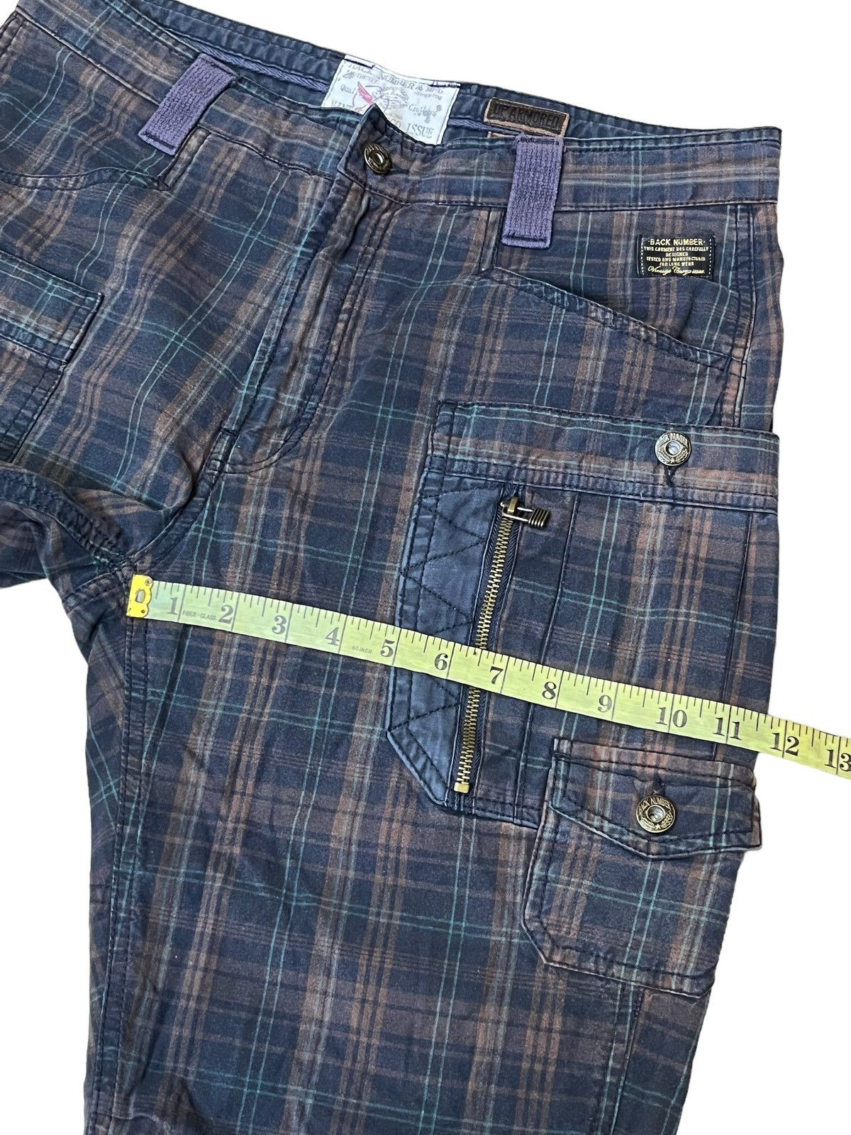 Japanese Brand SICK🔥JAPANESE BRAND BACK NUMBER CARGO ISSUE PANT Size US 33 - 11 Thumbnail
