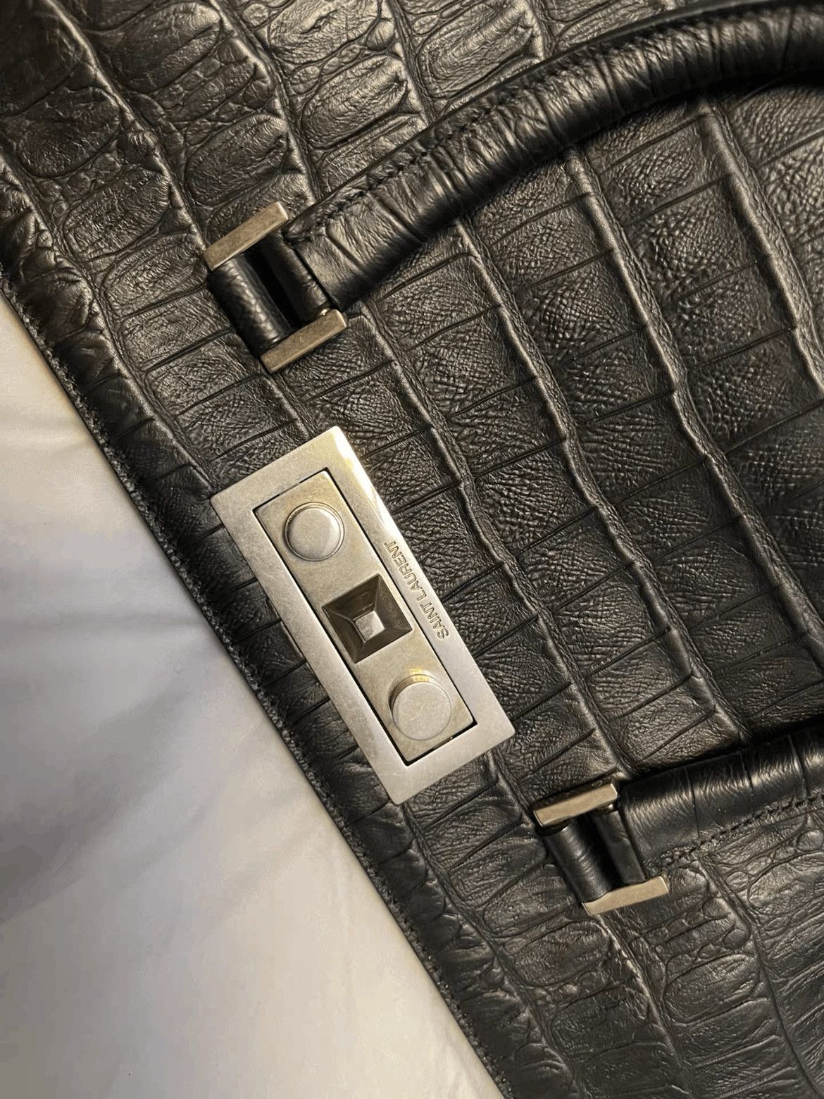 Saint Laurent Paris Saint Laurent Paris Trois Clous Buckle Bag Size ONE SIZE - 6 Thumbnail