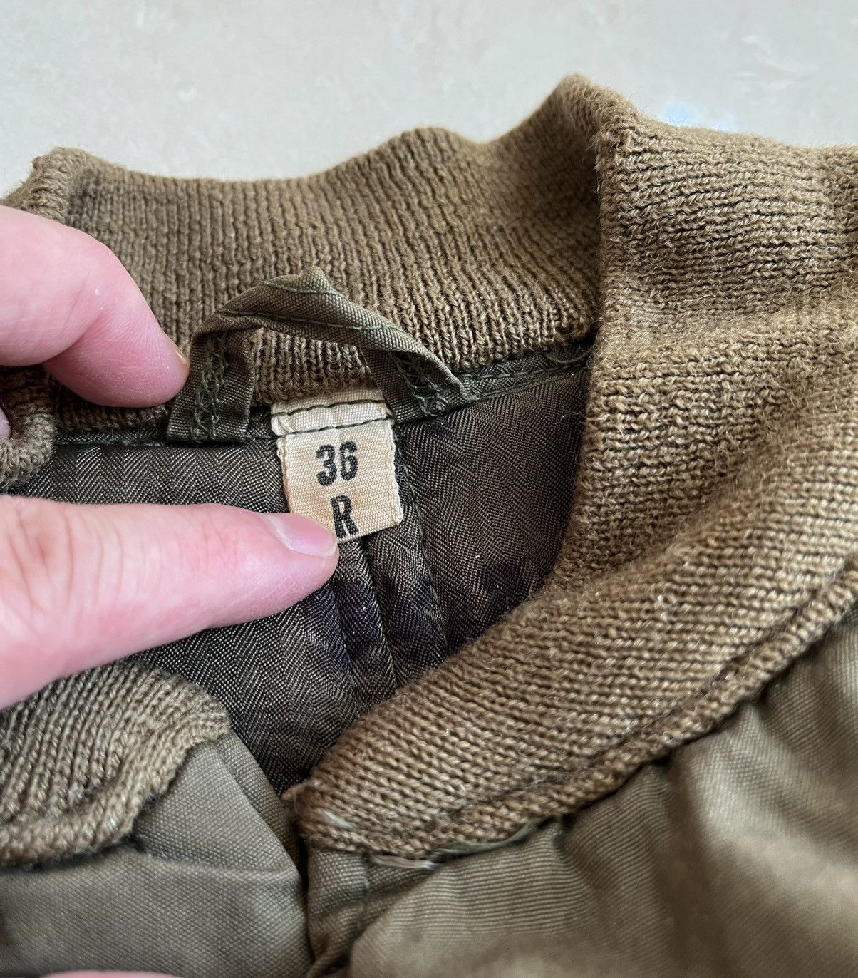 Vintage Vintage 40s 50s WW2 US Army M43 Pile Liner Jacket Size US M / EU 48-50 / 2 - 3 Thumbnail