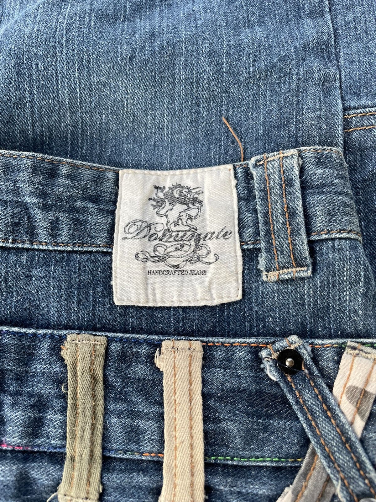 Japanese Brand Dominate Double Waist Streetwear Jeans Size US 32 / EU 48 - 3 Thumbnail