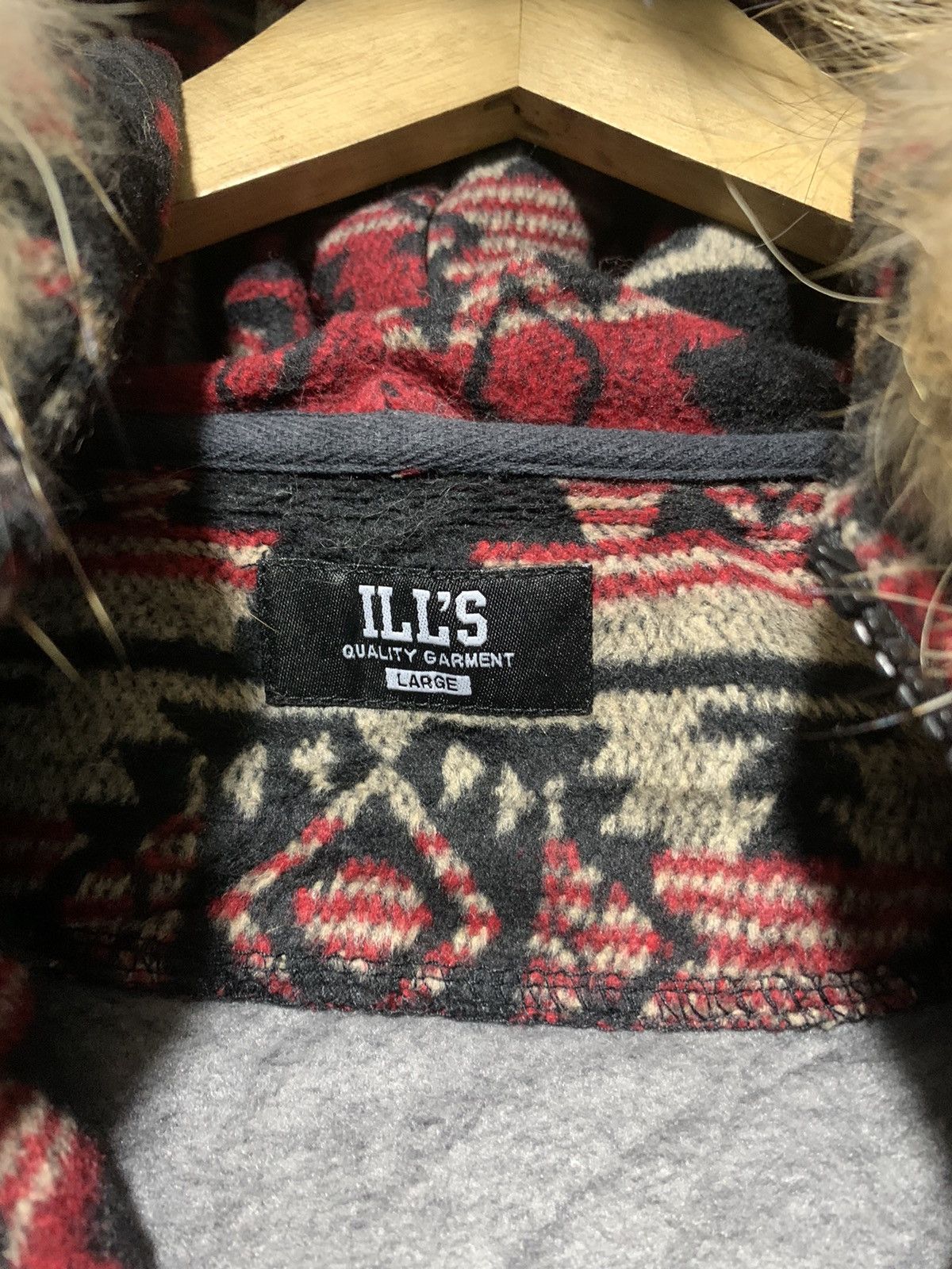 If Six Was Nine ILLS japan double layer navajo removable fur hoodie Size US L / EU 52-54 / 3 - 13 Thumbnail