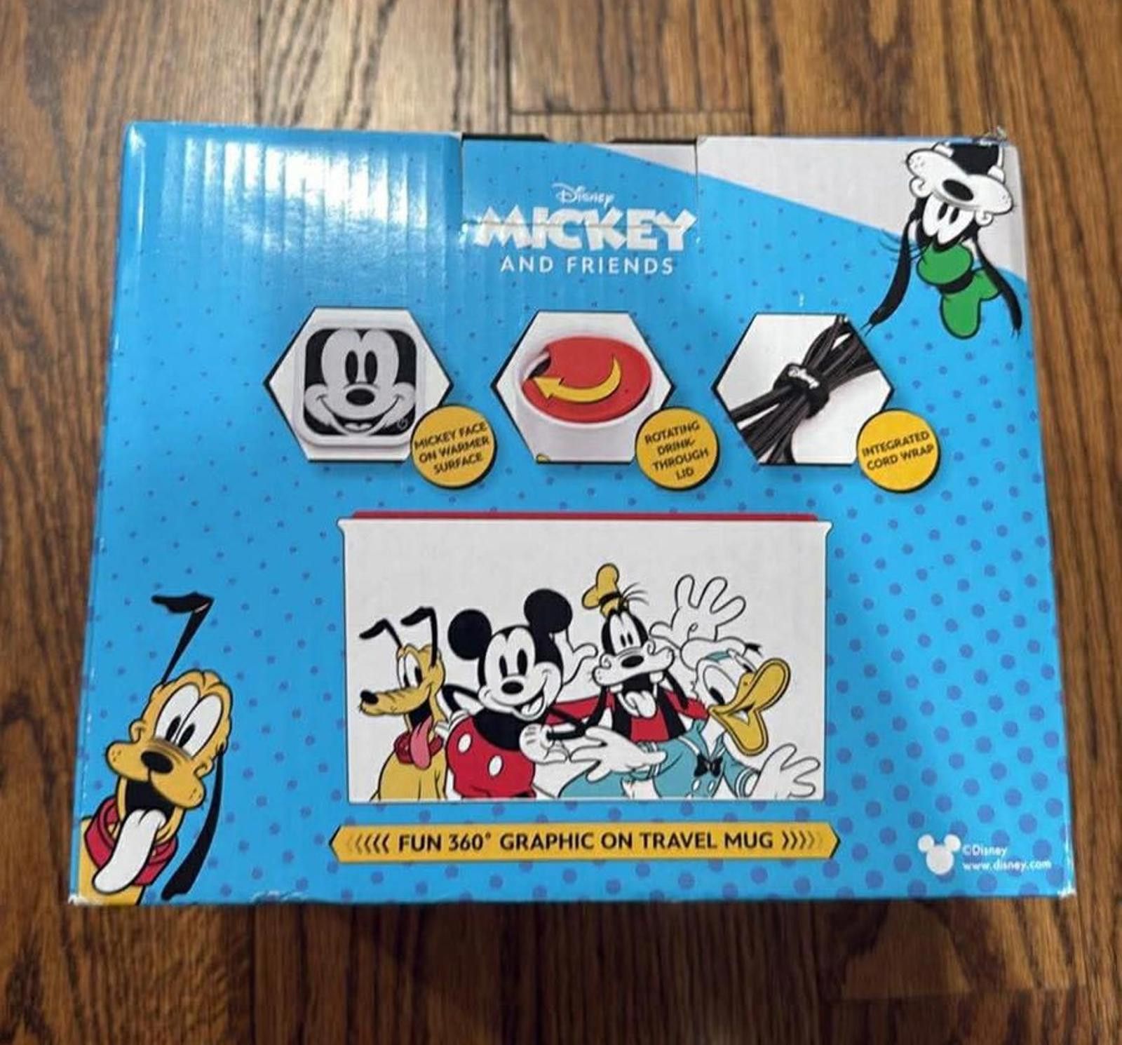 Disney Mickey Mouse Electric Mug Warmer with Travel Mug - 16oz Size ONE SIZE - 4 Thumbnail