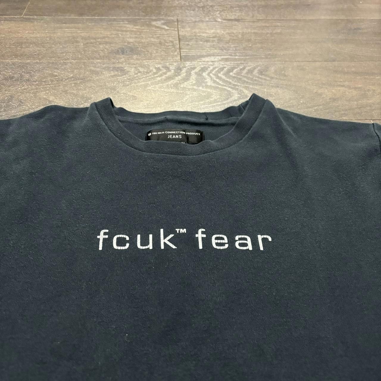 French Connection Vintage French Connection Fcuk Fear T Shirt 00s M Size M / US 6-8 / IT 42-44 - 1 Thumbnail