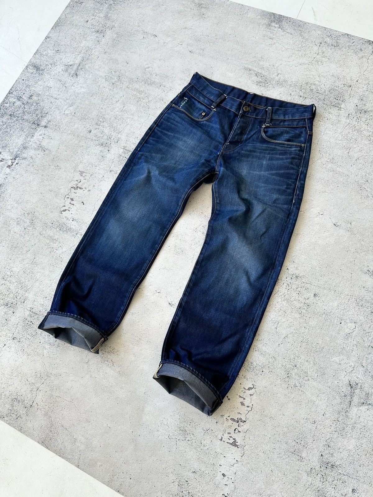 G-Star × Japanese Brand G Star Raw Denim Pants Jeans Size US 32 / EU 48 - 5 Thumbnail