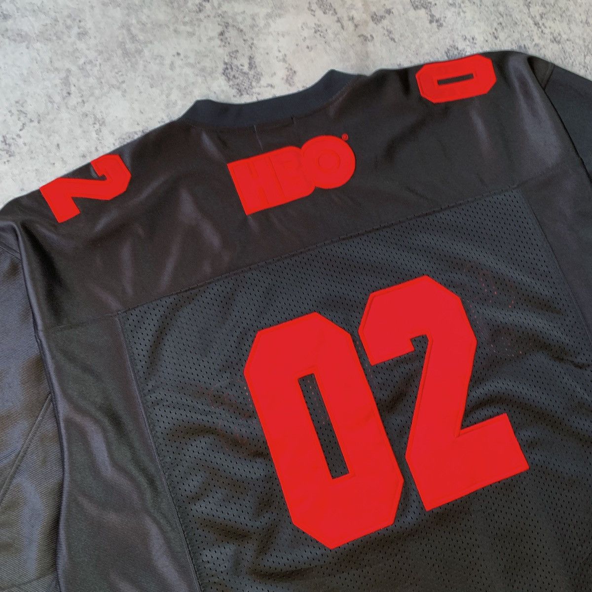 Vintage Vintage HBO The Sopranos TV Show Promo Football Jersey Size US XL / EU 56 / 4 - 6 Thumbnail
