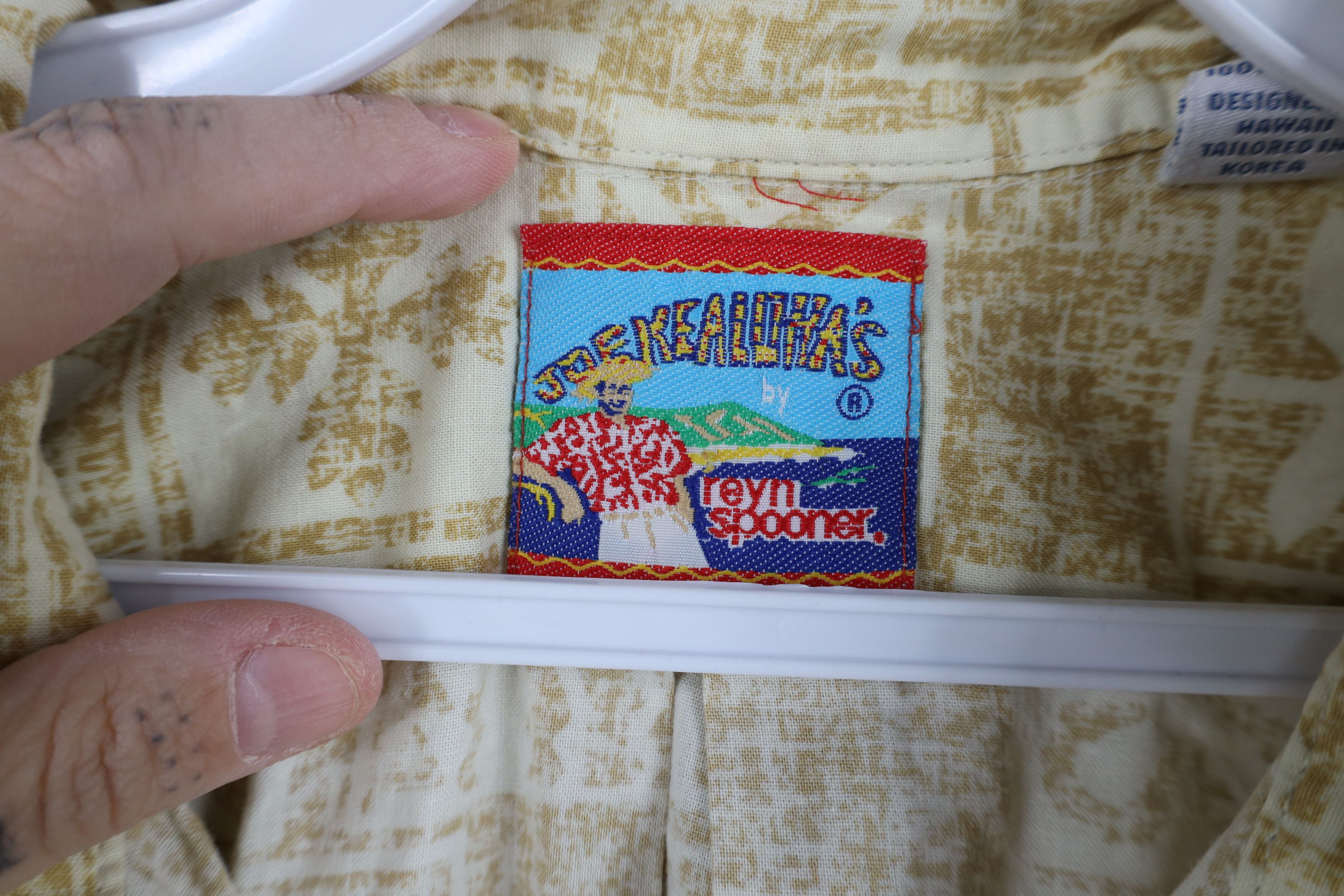 Reyn Spooner Vintage 90s Reyn Spooner Pullover Button Down Polo Shirt Size US XL / EU 56 / 4 - 8 Thumbnail