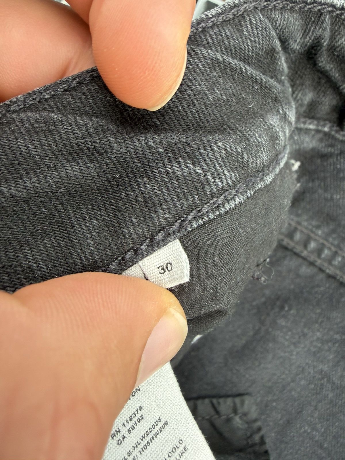 Helmut Lang Helmut Lang High Rise Crop Slim Vintage Patchwork Jeans Size US 30 / EU 46 - 9 Thumbnail
