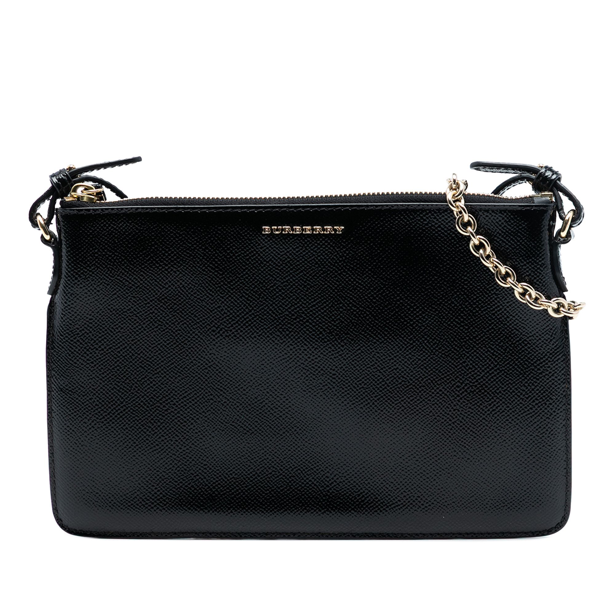 Burberry Burberry Grained Leather Peyton Crossbody Size ONE SIZE - 1 Thumbnail