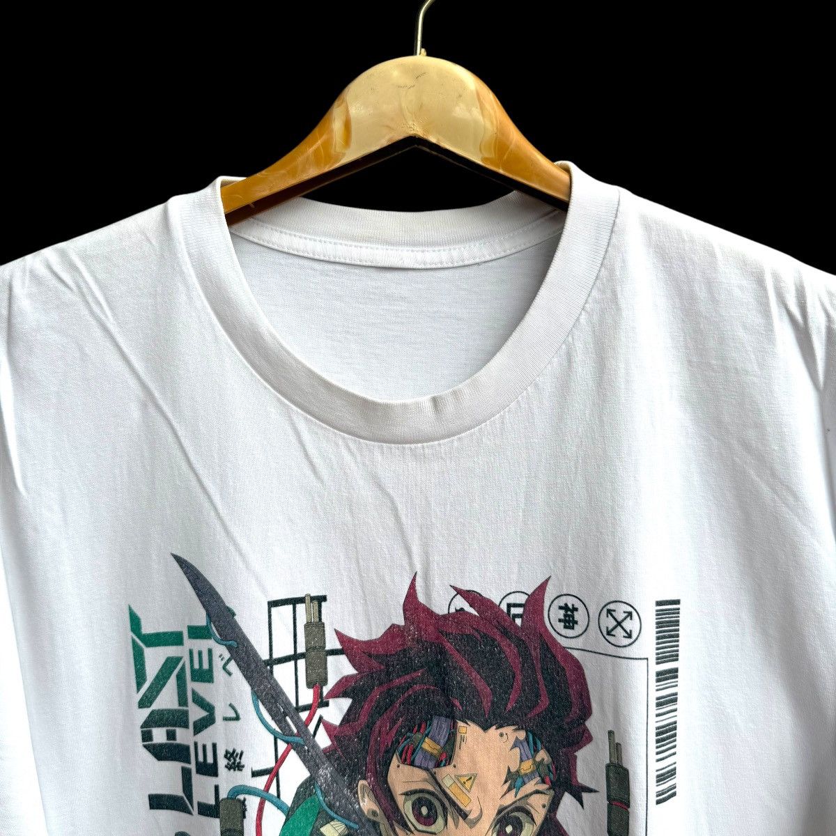 Anime × Japanese Brand Vintage Kamado Tanjiro Demon Slayer Anime T-shirt Size US XL / EU 56 / 4 - 2 Thumbnail