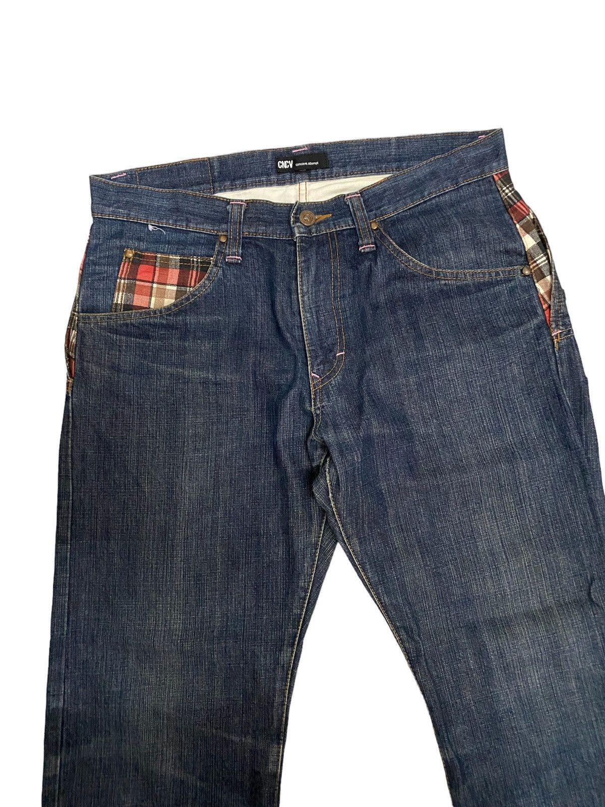 Japanese Brand × Vintage Offer‼️Vintage CNCV Concave Attempt Japanese Denim Jeans Size US 33 - 6 Thumbnail