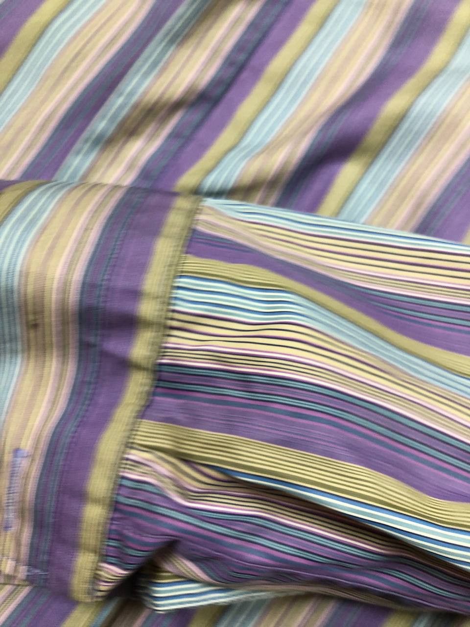 Kenzo × Vintage Long Sleeve Button Down Shirt Stiped Collared Size US L / EU 52-54 / 3 - 4 Thumbnail