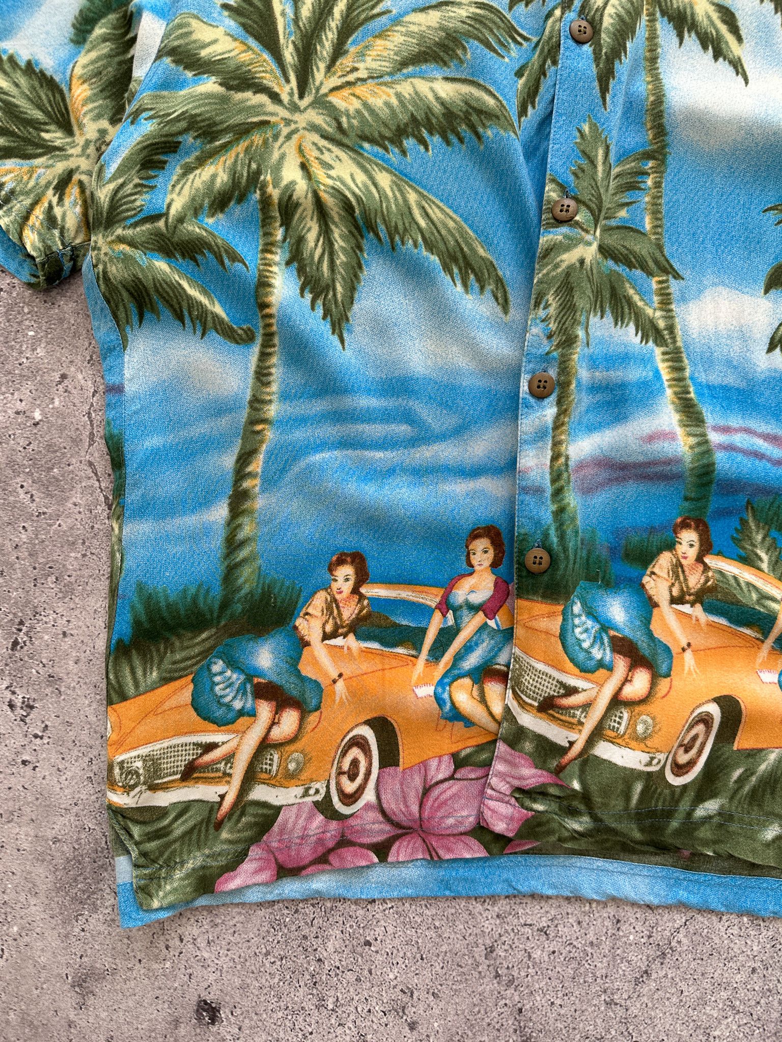 Vintage Vintage Hawaiian Sun Aloha Shirt Size US M / EU 48-50 / 2 - 4 Thumbnail
