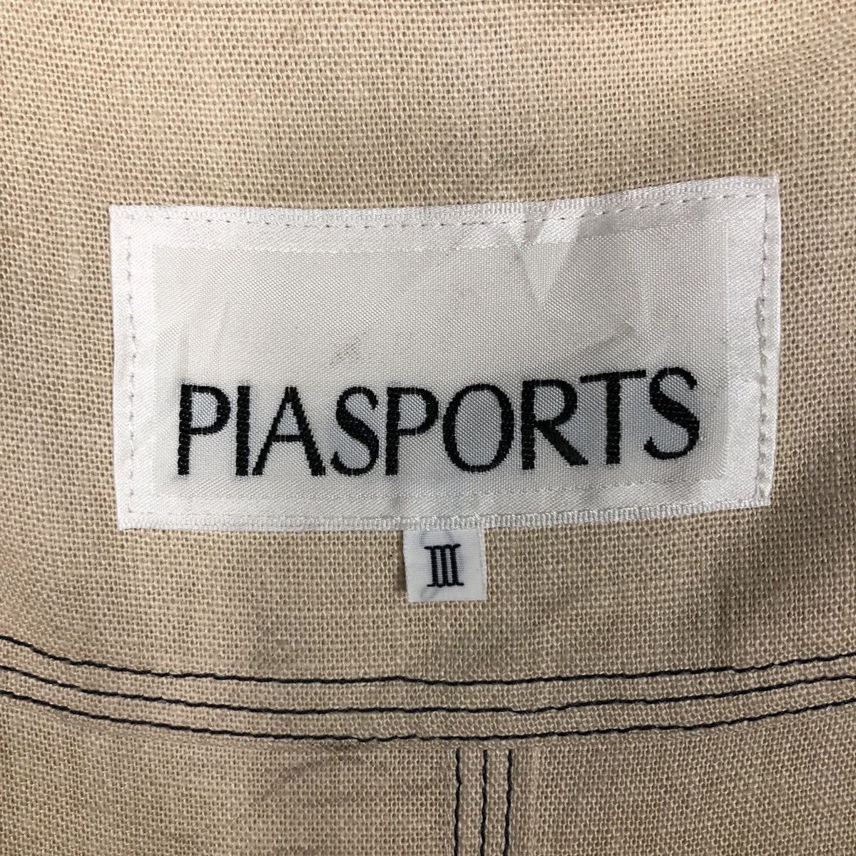 Japanese Brand 📌Double Tone Chore Worker Jacket Pia Sports Issey Miyake Size US M / EU 48-50 / 2 - 19 Thumbnail