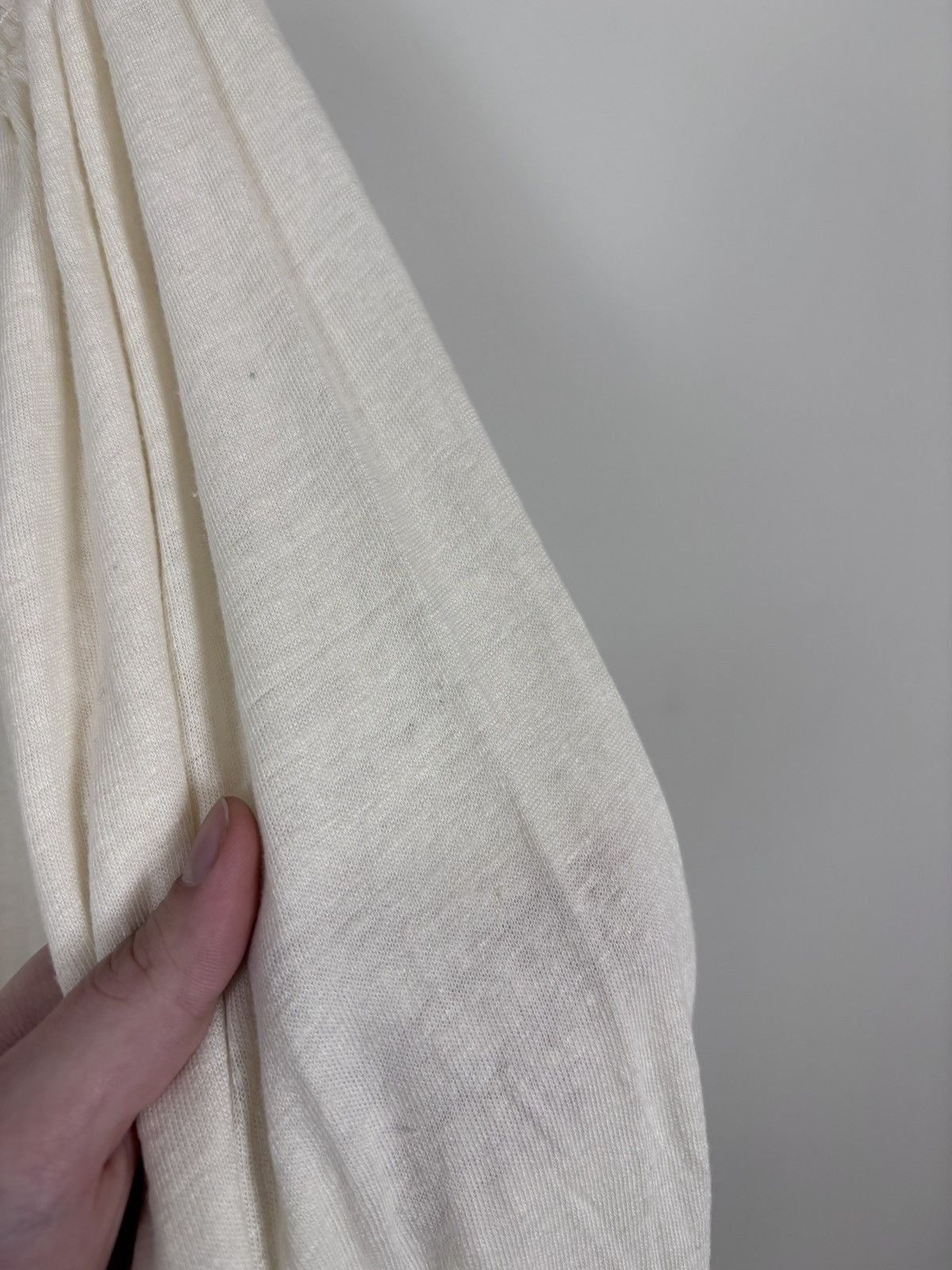 Lauren Ralph Lauren Lauren Ralph Lauren Women’s Ivory Linen Long Sleeve Blouse Size L / US 10 / IT 46 - 11 Thumbnail