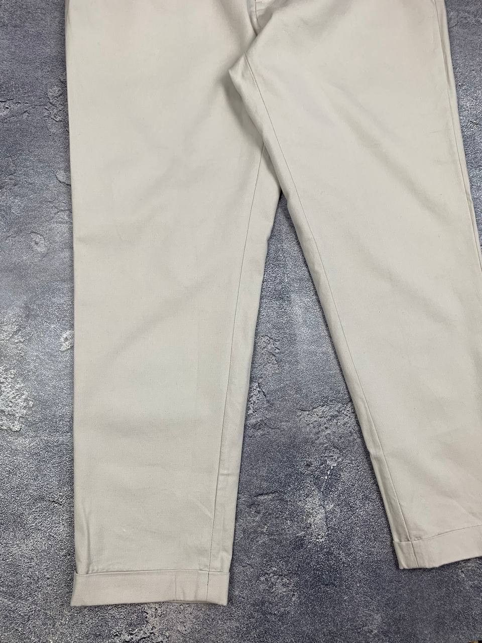 Allsaints AllSaints Men’s Trousers Beige Size 32 Cotton Wool Blend Size US 32 / EU 48 - 4 Thumbnail