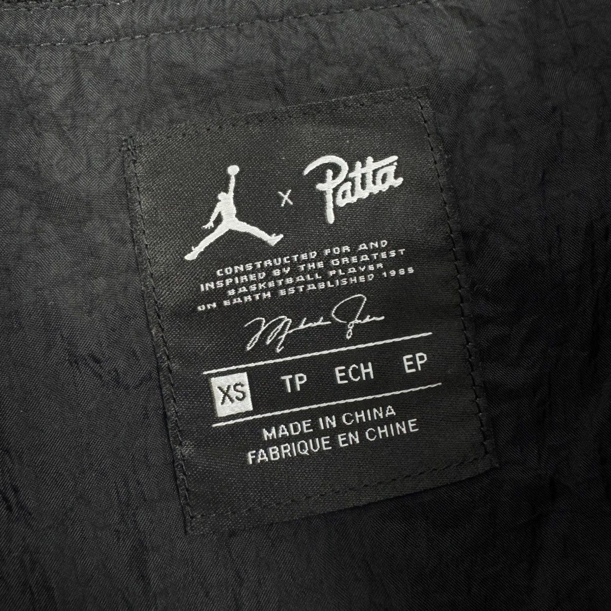 Nike Air Jordan x Patta Nylon Bomber Track Jacket