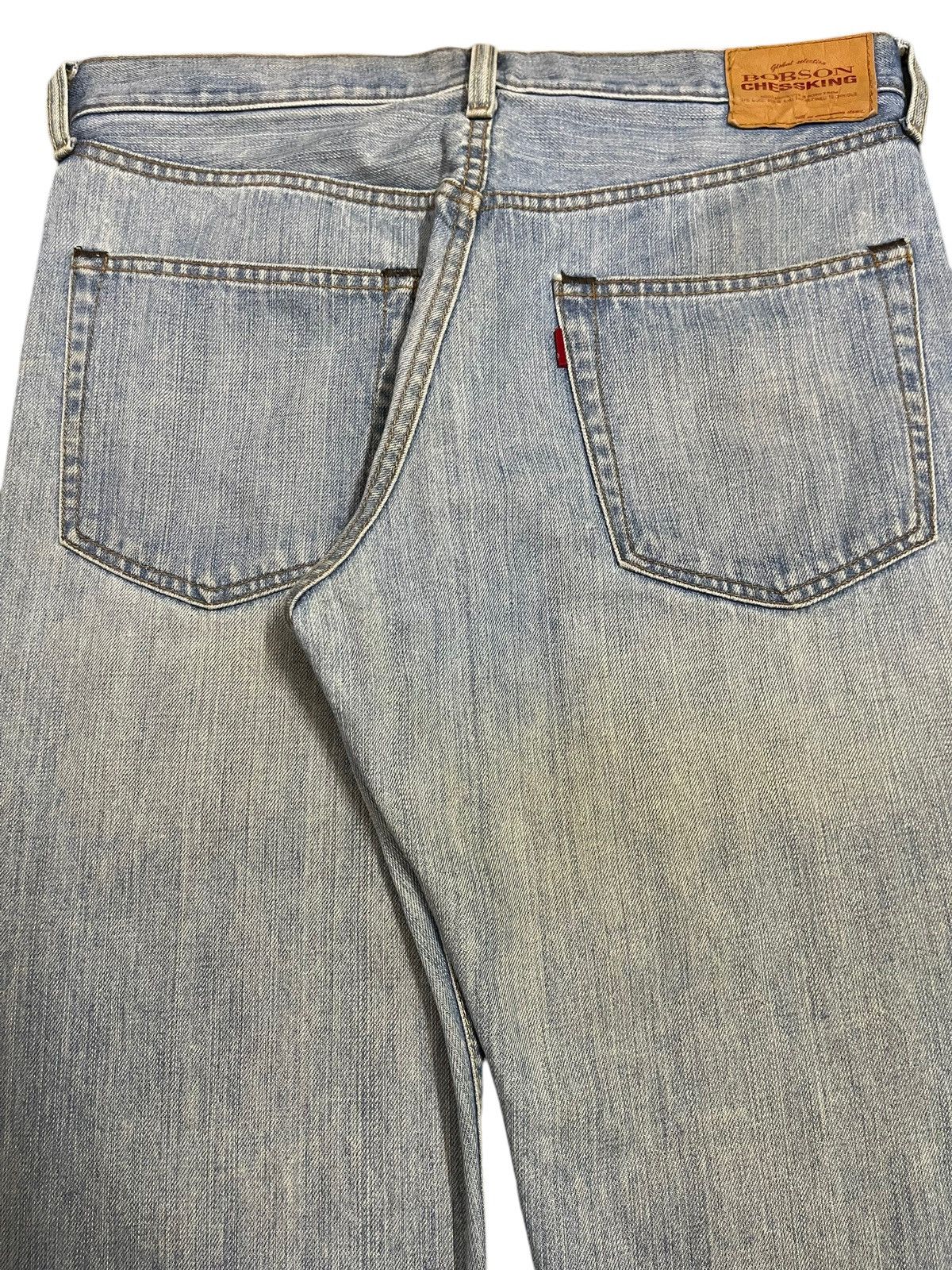 Japanese Brand Vintage Japanese Brand Blue Mud Wash Style Loose Jeans Size US 33 - 6 Thumbnail