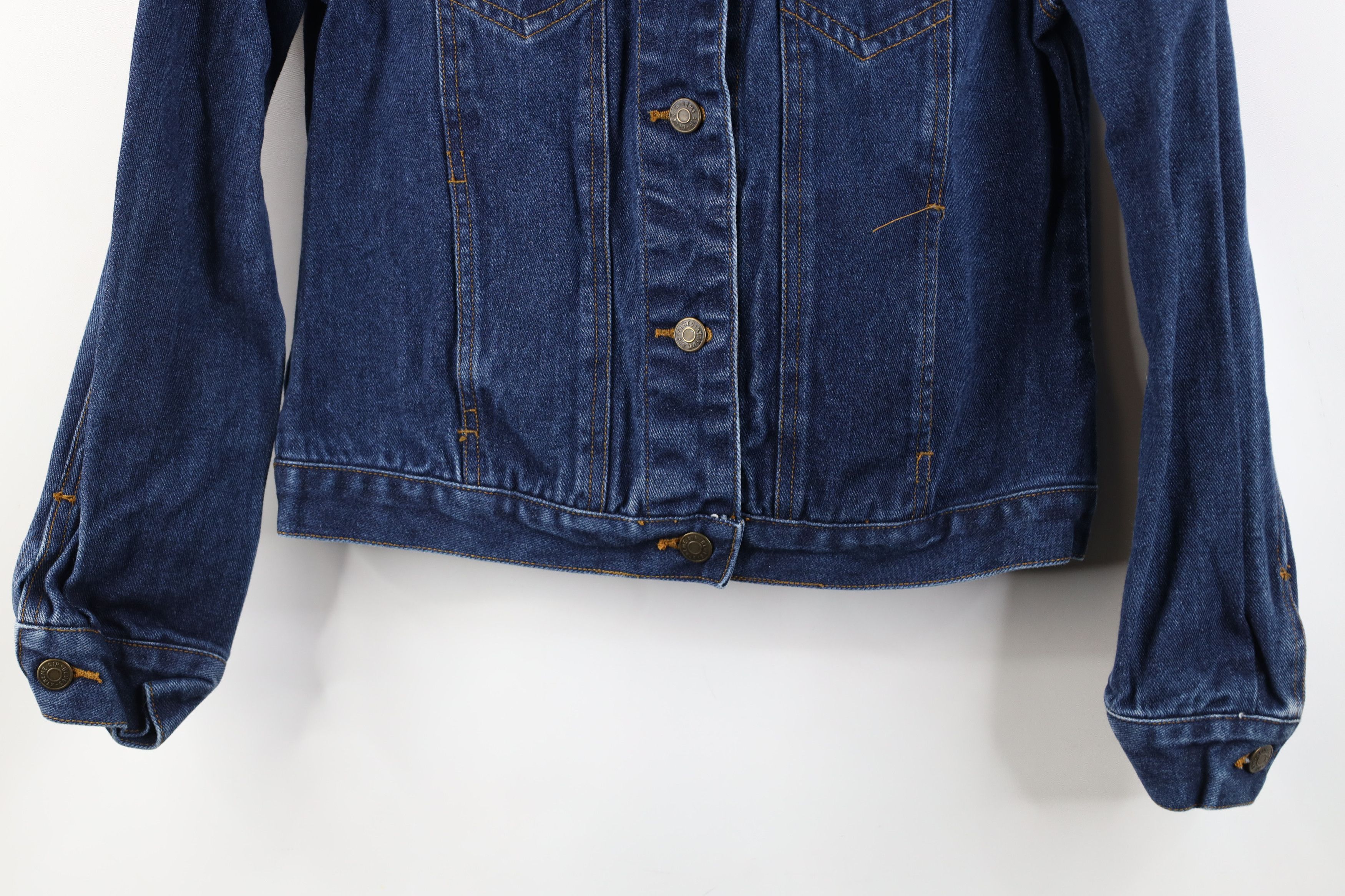 Vintage Vintage 90s Y2K Babydoll Bella Denim Trucker Jacket Blue Size M / US 6-8 / IT 42-44 - 3 Thumbnail