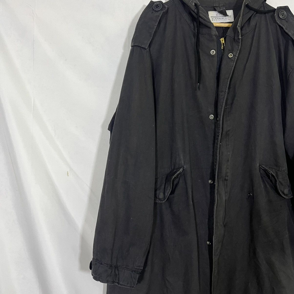 14th Addiction VINTAGE ARMY COLD EXTREME WEATHER FISHTAIL HOODED PARKA Size US L / EU 52-54 / 3 - 2 Thumbnail