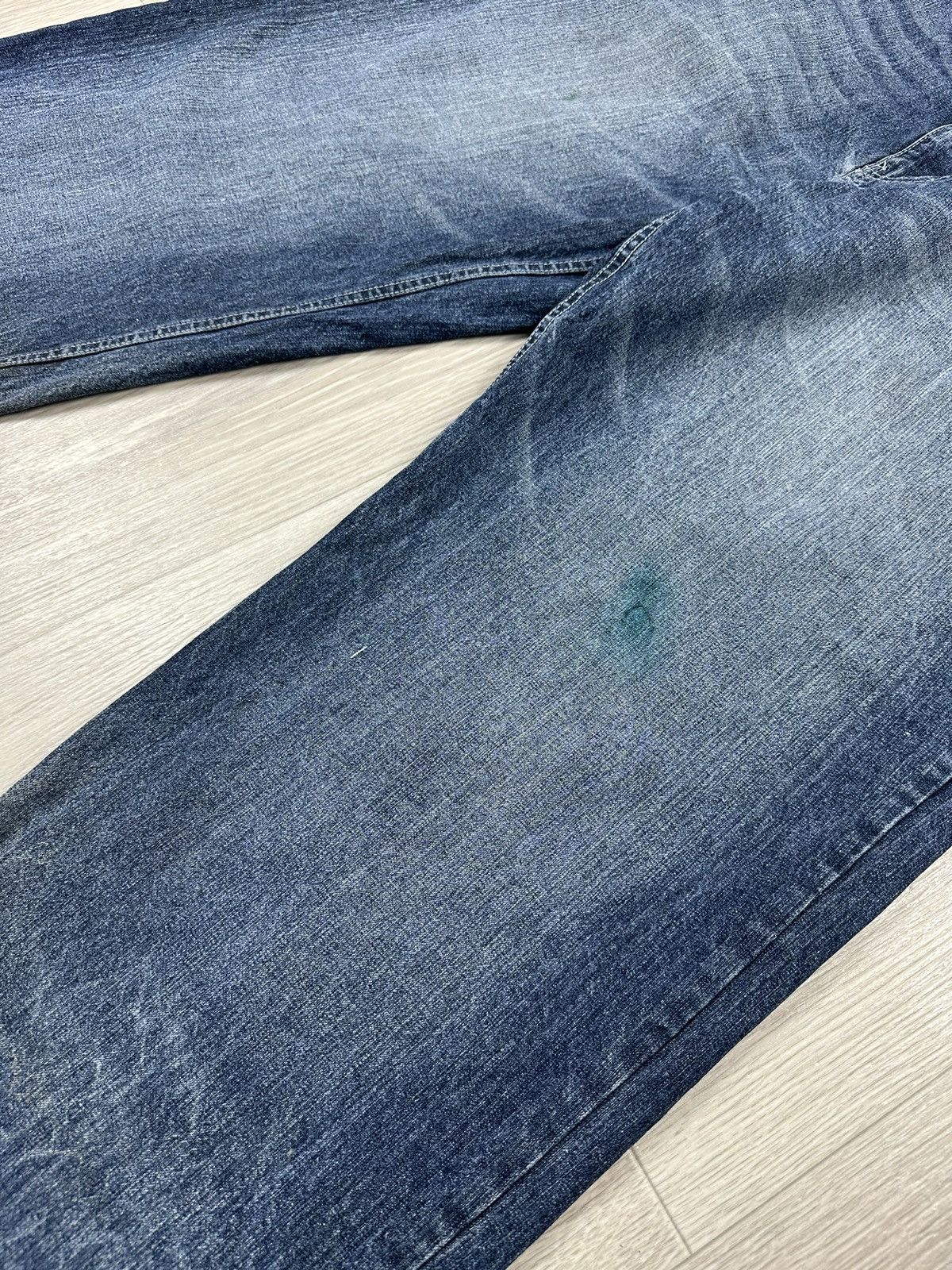 Karl Kani Vintage KARL KANI Distressed Baggy Denim Pants Big Logo Size US 40 / EU 56 - 9 Thumbnail